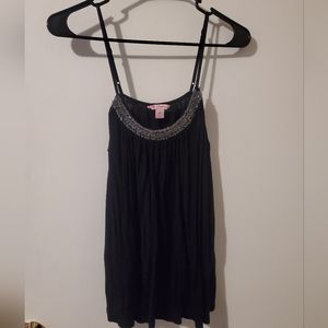 Candies Black Beaded Cami